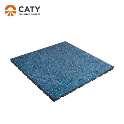 Carreaux de sol en caoutchouc durable pour le gymnase Non toxique, tapis de terrain de jeu en caoutchouc multifonctionnel