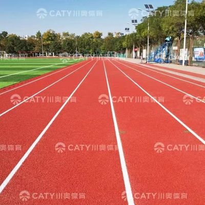 Piste de course athlétique perméable pour plancher sportif / terrain de jeu