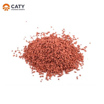 Piste de course 1 mm-3 mm EPDM Granules de caoutchouc absorbant les particules de caoutchouc