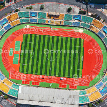 Piste de course sportive pour toutes les conditions météorologiques à base de granulés EPDM SBR recyclés avec certificat Iaaf TUV pour terrains de sport