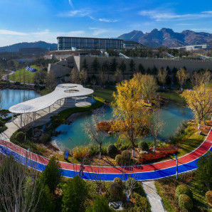 Couleur rapide et faible entretien de la piste de course en caoutchouc par EPDM SBR Granules de caoutchouc
