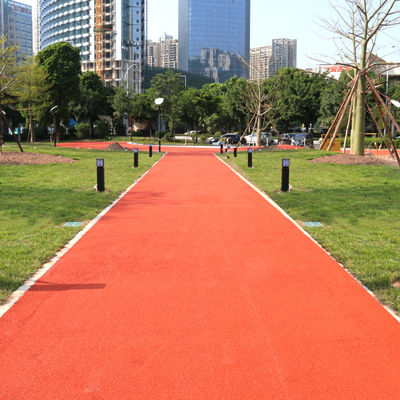 Meilleur prix Piste de jogging en caoutchouc non toxique Granules de caoutchouc avec une surface de jogging en caoutchouc épais
