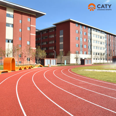 Parcours de course d'athlétisme Parcours de course d'athlétisme en caoutchouc EPDM avec installation rapide pour l'athlétisme
