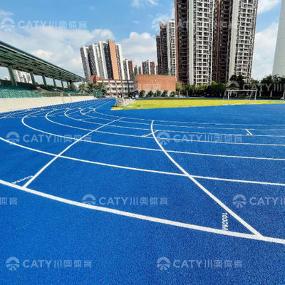 Iaaf Polyuréthane Matériaux d'athlétisme d'athlétisme et de terrain Granules EPDM pour les terrains de jeux scolaires