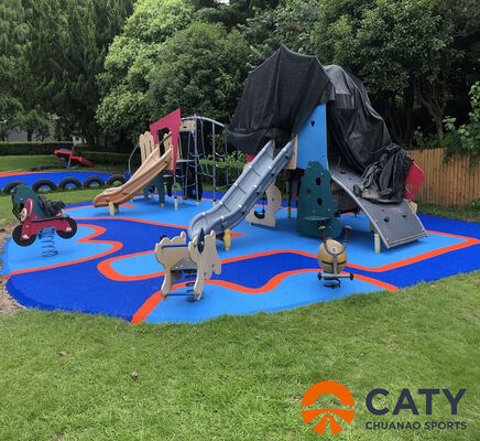 Granulés ECO-EPDM certifiés ROHS à 100%, absorbant les chocs avec un terrain de jeu de sécurité antidérapant