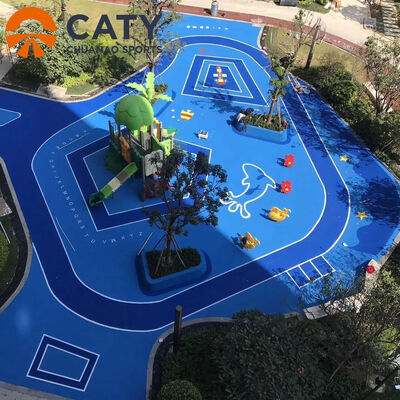 Granules de caoutchouc EPDM pour planchers sportifs et surfaces de sécurité, qualité stable pour les projets européens