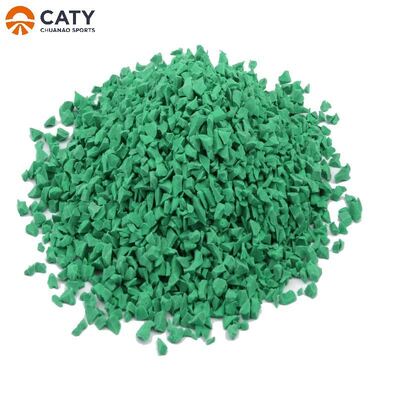 Granulés de caoutchouc EPDM écologiques durables et durables pour le remplissage de gazon artificiel, solution durable pour les terrains de sport