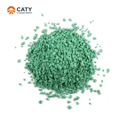 Granulés EPDM résistants aux chocs, aux UV et écologiques pour le remplissage de gazon artificiel