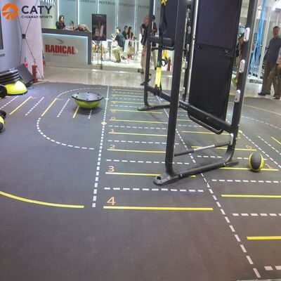 Tapis de sol en caoutchouc multi-usages durables et antidérapants pour usage commercial et sportif