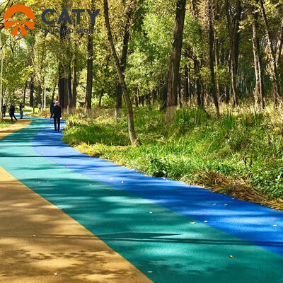 Granules SBR élastiques de 2 à 4 mm fabriqués en usine pour la couche de base de la piste et du chemin de course