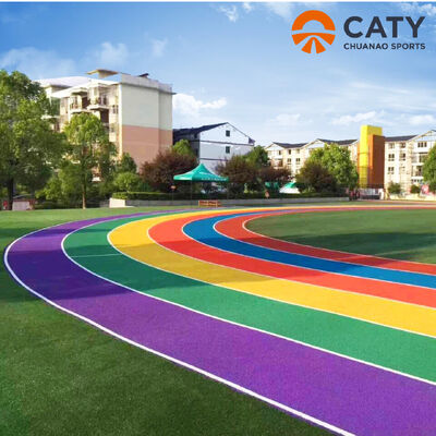 Matériaux de terrain de jeux pour piste de course anti-UV