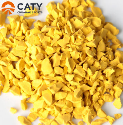 Surface de terrain de jeux en caoutchouc humide versé EPDM