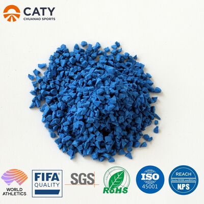 Surface de terrain de jeux en caoutchouc EPDM non toxique pour les sols de sécurité de terrains de jeux extérieurs