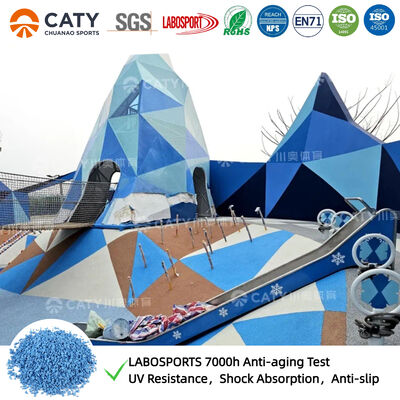 Prix d'usine 1-3MM 20% EPDM Caoutchouc Surface de Terrain de Jeu Piste de Course Coulée Humide Surface de Terrain de Jeu