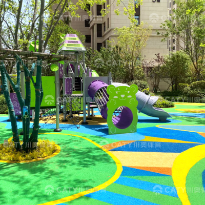 Anti-âge 1-3MM 20% de teneur en caoutchouc EPDM Granule de caoutchouc pour enfants EPDM terrain de jeu
